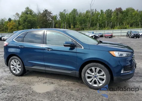 2020 Ford Edge Titanium from USA, damaged, VIN 2FMPK4K96LBB58935